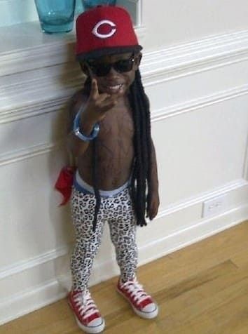 23 Kids Who Are Totally Nailing This Halloween Thing Nicki Minaj Halloween Costume, Nicki Minaj Halloween, Lil Weezy, Crazy Costumes, Baby Halloween Costumes, Lil Wayne, Cool Halloween Costumes, Halloween Costumes For Kids, Funny Pics