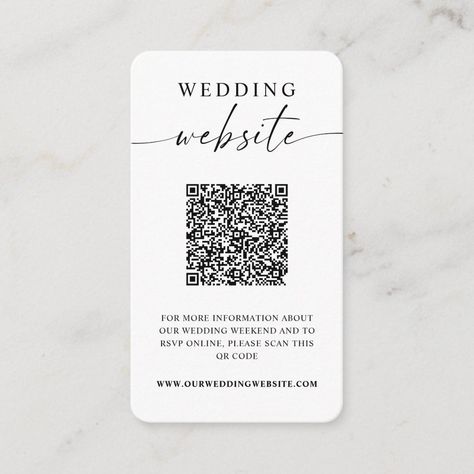 Website Minimalist, Qr Code Photo, Wedding Website Card, Qr Code Wedding, Rsvp Online, Creative Wedding Invitations, Reception Dinner, Wedding 2025, Wedding 2024