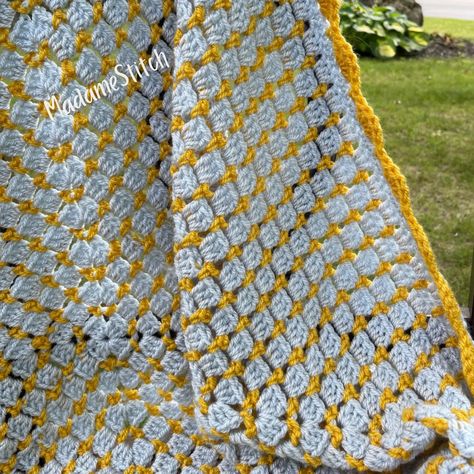 Block Stitch Crochet Pattern, Crochet Block Patterns, Block Stitch Crochet Blanket, Crochet Block Stitch, Chevron Crochet Blanket Pattern, Knit Tutorials, Crochet Hobby, Crochet Poncho Pattern, Block Stitch