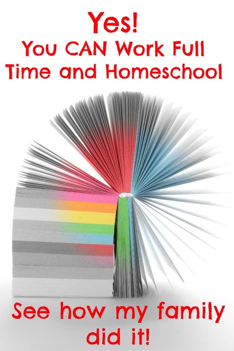 Homeschool And Work Full Time, Work From Home Homeschool Mom Schedule, Working Full Time And Homeschooling, Home Sweet Homeschool, Homeschool Schedule Working Mom, Homeschooling Teenagers, Working Mom Routine, Kindergarten Homeschool Curriculum, Homeschool Preschool Curriculum