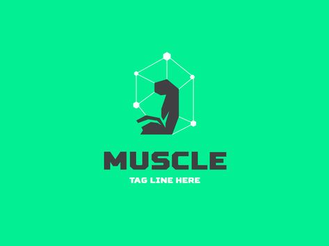 Muscle arm logo by Paul «Logo shop» Muscle Logo, Pt Logo, Muscle Arm, Healthy Bodies, Hair Style Korea, Gym Logo, Orange Logo, Shoulder Muscles, Style Korea