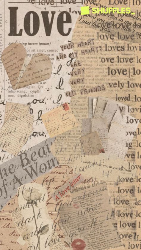 The thought of receiving a love letter is a beautiful one indeed #loveletter #vintage #lightacademia #beige Vintage Letter Template, Vintage Love Letters, Newspaper Background, Letter Collage, Light Academia Aesthetic, Love Time, A Love Letter, Handwritten Letters, Birthday Template