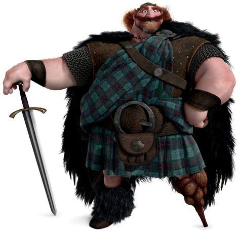 King-Fergus-Brave Brave Cartoon, King Fergus, Brave Characters, Brave 2012, Brave Movie, Braves Party, Phineas E Ferb, Brave Merida, Roi Arthur