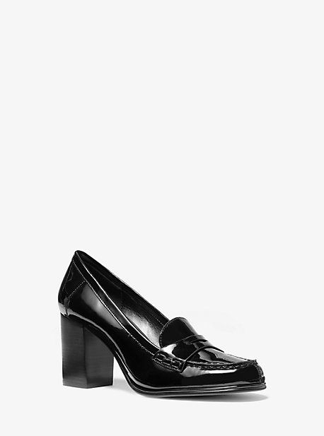 Casual Work Style, Loafers Heels, High Heel Loafers, Work Heels, Patent Loafers, Work Fits, Black Dating, 2024 Outfits, Fashion Things