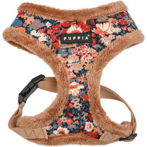 PUPPIA Gianni A Dog Harness, Beige, Large: 19.3 to 26.7-in chest - Chewy.com Dog Vest Harness, Cat Harness, Medium Dogs, Dog Neck, Service Dogs, Dog Supplies, Dog Harness, Cool Suits, Dog Accessories