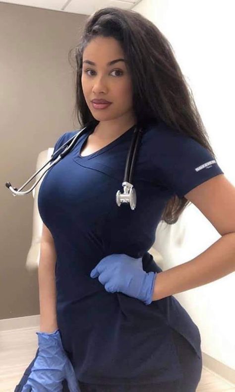 Nurse Outfit Scrubs, Nurse Pics, Nurse Dress Uniform, Scrubs Outfit, Women Nurse, Nursing Clothes, Nursing Dress, Curvy Girl Outfits, Beautiful Black Women