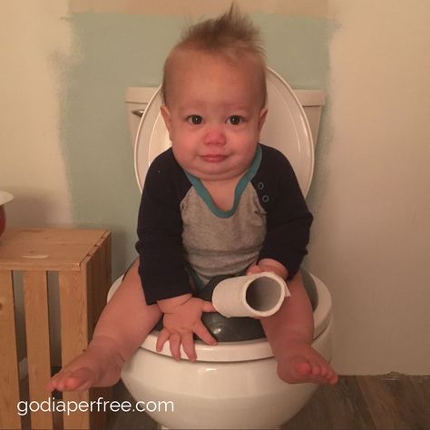 We are going through an elimination communication potty pause. Yes, yours truly, Andrea Olson, queen of infant potty training, also has potty pauses. But. I am catching the morning pee (and poo if I'm lucky). This is what Branson, 10 months, looks like on the toilet right after he wakes up: Happy. Willing. Engaged. Pottying! Then, he gives a… Potty Song, Beach Chairs Diy, Elimination Communication, Baby Toilet, Toddler Potty, Infant Potty Training, Small Accent Chairs, Ikea Chair, Parenting Skills