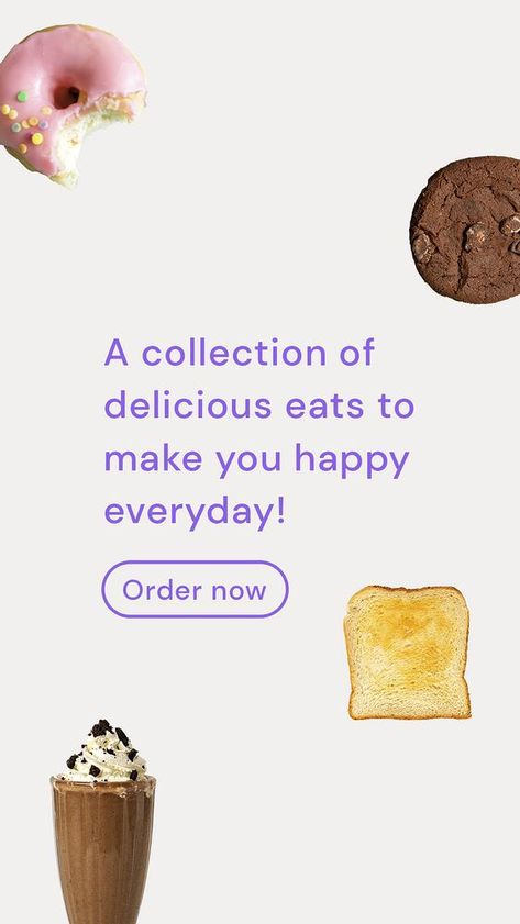 Cookies Wallpaper Iphone, Dessert Instagram Story, Order Now Design, Instagram Story Template Aesthetic, Wallpaper Chocolate, Bakery Quotes, Chocolate Template, Seasonal Baking, Template Food