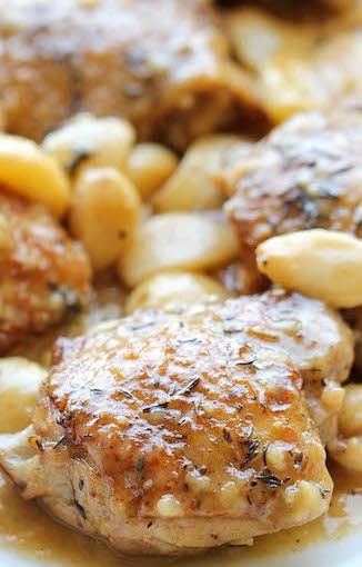 Chicken with 40 Cloves of Garlic 40 Clove Garlic Chicken, Ina Garten Chicken, Baked Chicken Recipes Easy, Easy Baked Chicken, Tender Chicken, Baked Chicken Recipes, Garlic Chicken, Garlic Sauce, Easy Chicken Recipes