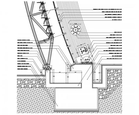 #cadbull #autocad #architecture #2d #2ddesign #construction #cadblock #rooftruss #contractors #remodeling #constructionworker #constructionwork #constructioncompany #builders Truss Detail, Space Truss, Skatepark Design, Wall Section Detail, Curtain Wall Detail, Construction Unit, Truss Structure, Train Station Architecture, Brick Detail