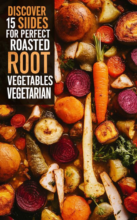 Looking for the perfect accompaniments to your roasted root vegetables? Look no further! 🍴🥗 #veggiepairings #tasty Baked Root Vegetables, Roasted Root Veggies, Roasted Garlic Mashed Potatoes, Vegetable Tart, Vegetable Skewers, Vegetable Medley, Roasted Root Vegetables, Root Veggies, Vegetarian Side Dishes