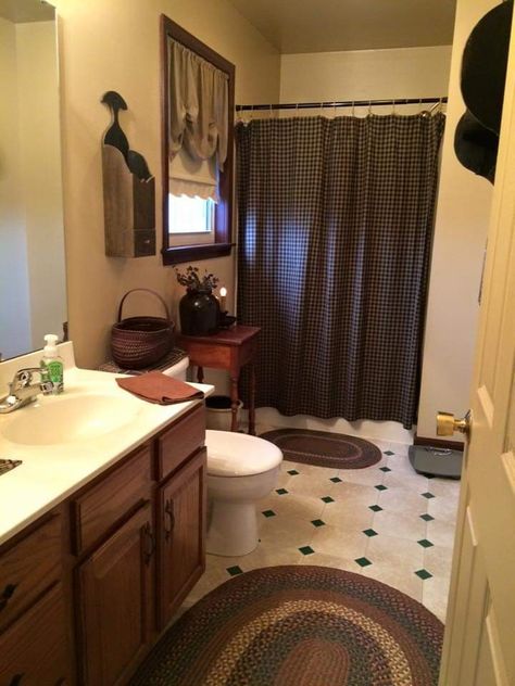 Dark Brown Bathroom Decor, Brown Bathroom Aesthetic, Dark Brown Bathroom, Brown Shower Curtain, Brown Bathroom Decor, Eclectic House, Brown Bathroom, House Essentials, Dream Apartment