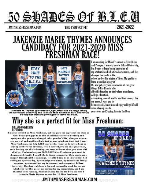 Ms Senior Campaign, College Campaign Ideas Hbcu, Sga Campaign Flyers, Ms Sophomore Campaign, Ms Freshman Campaign Ideas, Sga Campaign Ideas College, Miss Senior Campaign Ideas, Miss Freshman Campaign Ideas, Miss Freshman Campaign Ideas Hbcu