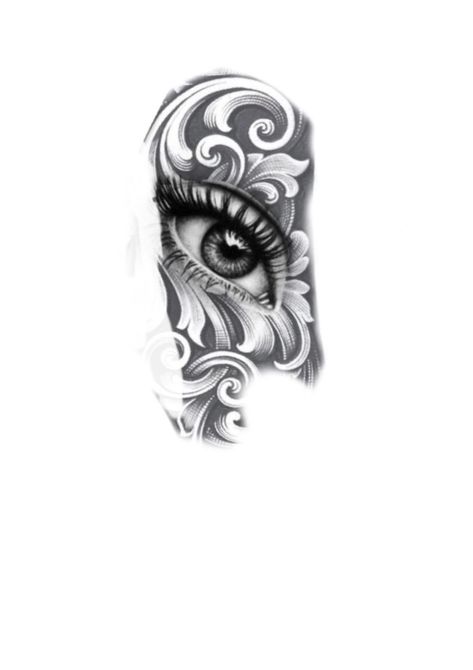 Shogun Tattoo, Cool Eye Drawings, Ojo Tattoo, Long Tattoo, Tato Mandala, Shen Long Tattoo, After Tattoo, Mens Body Tattoos, Hawaiian Tattoos