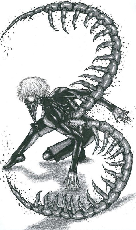 Kaneki centipede Tokyo Ghoul Anime, Kaneki Ken, Tokyo Ghoul, Anime And Manga, Manga Anime, Anime Art, Tokyo, Wallpapers, Black And White