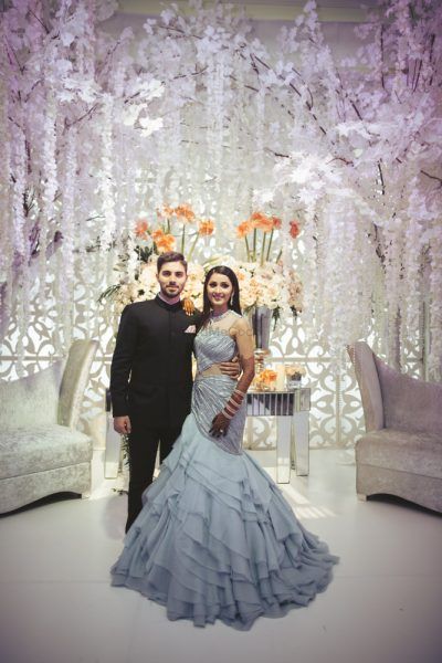 #Trending: Ruffles In Bridal Outfits! Party Outfit Couple, Sangeet Gown, Zuhair Murad Wedding Dresses, Zuhair Murad Wedding, Engagement Dress For Groom, Bridal Gown Inspiration, Reception Outfits, Engagement Gowns, Cocktail Party Outfit