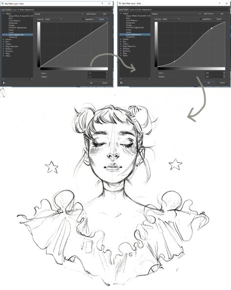 Krita tutorials: Learn the basics of the digital art software #brushprocreate #brushesillustrator #photoshopbrushes #vectorbrushes #brushesinstagram #facebookbrushes #brushesdownload #brushesfree Krita Digital Art, Krita Art Digital Paintings, Krita Brushes Settings, Digital Art Tutorial Krita, Krita Drawing Tutorials, Krita Tutorial How To Draw, Krita Art Tutorials, Krita Brushes Free, Sarah Tepes