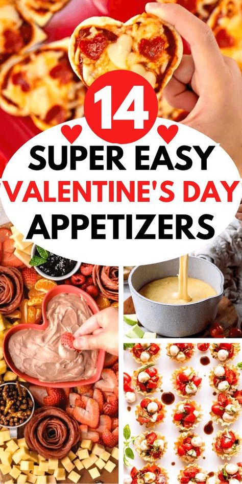 Savory Snack Ideas, Healthy Valentines Dinner, Easy Valentines Snacks, Valentine's Day Snacks, Valentines Healthy Snacks, Healthy Valentines Treats, Salad Bites, Party Food For Adults, Valentine Dinner Party