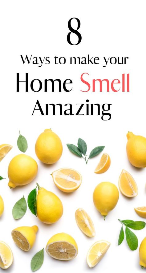 These 8 natural and creative ways will make your home smell amazingly fresh and clean, they actually work! 8 ways to make your home smell amazing. #homehacks #homecleaning #home Make Your Home Smell Amazing, Homemade Air Freshener, Potpourri Recipes, Diy Air Freshener, House Smell Good, Home Smell, Bathroom Smells, Smell Amazing, Household Cleaning Tips