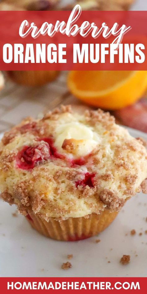 Orange Cranberry Muffins (Panera Copycat Recipe) Cranberry Orange Muffin Recipe, Orange Muffin Recipe, Panera Copycat, Cranberry Orange Cake, Cranberry Orange Bread, Cranberry Cake, Cranberry Orange Muffins, Orange Muffins, Farmers Market Recipes