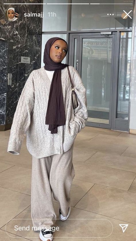 Cute Cosy Outfits, Hijab Fashion Inspiration Casual Simple, Hijabi Asthetics, Hijabi Fall Outfits, Summer Fits Modest, Plus Size Hijabi Outfits, Turkey Outfits, Cosy Outfits, Modest Outfits Muslim