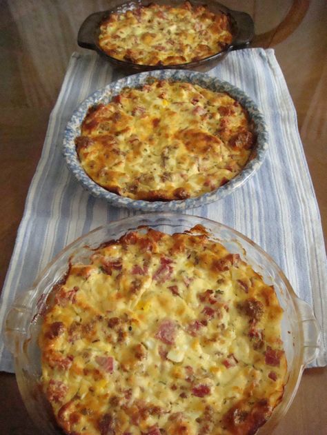 Aunt Kate's Italian Easter pie....gluten-free and crustless! Pizzagaina Recipe, Easter Pies, Easter Italian, Italian Pie, Italian Easter Recipes, Italian Easter Pie, Ham Pie, Italian Ham, Easter Pie