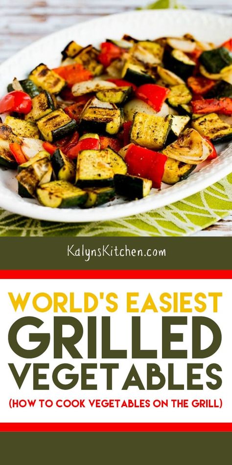 Easy Grilled Vegetables, Vegetables On The Grill, How To Grill Vegetables, Steak Ideas, Summer Dinner Recipes Grill, Grill Vegetables, Grilling Steak, Grilled Vegetable Recipes, Vegan Grilling