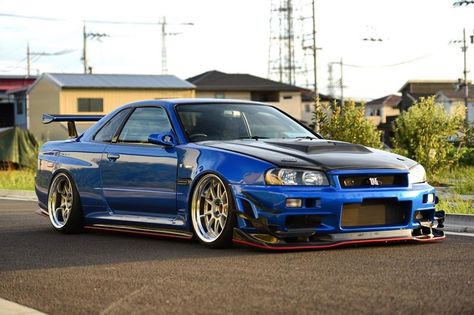 Nissan Skyline R34 Nissan Gtr 34, Nissan Gtr Wallpapers, Jdm Wheels, Nissan Skyline R34, Nissan Gtr R34, R34 Skyline, Skyline Gtr R34, Stanced Cars, R35 Gtr