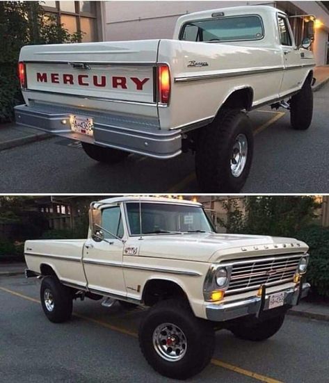 Custom Lifted Trucks, Custom Pickup Trucks, Old Ford Trucks, Classic Ford Trucks, Old Pickup, Old Pickup Trucks, Jacked Up Trucks, Ford Lincoln Mercury, Classic Pickup Trucks