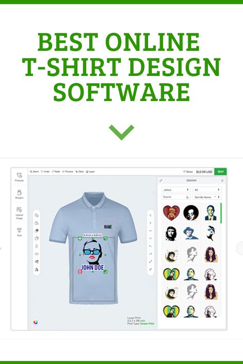 Best online t-shirt design software Awesome T Shirt Designs, 3d T Shirt Design, Tshirt Design Apps, 3d Shirts Design, How To Design Tshirts Online, Ideas For Tshirt Design, Graphic Shirt Design Layout, T Shirt Website Design, Free Dtf Design