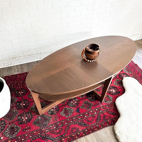 Oval Coffee Table, Oval Coffee Tables, Mid Century Style, Austin Texas, Vintage Furniture, Austin, Coffee Table, Texas, Mid Century