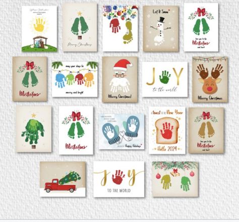 Winter Handprint, Christmas Gift For Grandparents, Christmas Handprint Crafts, Christmas Handprint, Handprint Gifts, Handprint Christmas, Christmas Crafts For Toddlers, Toddler Art Projects, Gift For Grandparents