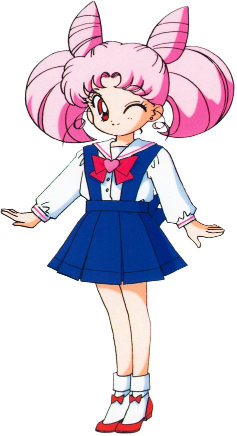 Rini Tsukino, Super Sailor Chibi Moon, Chibiusa Tsukino, Sailor Mini Moon, Powerpuff Girls Characters, Chibi Usa, Arte Sailor Moon, Sailor Pluto, Sailor Neptune