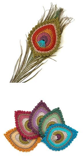 Crochet Peacock Feather Motif Patterns Crochet Peacock Applique, Peacock Applique Pattern, Peacock Crochet Pattern Free, Crochet Feathers Free Pattern, Crochet Peacock Feather, Peacock Blanket, Crochet Peacock, Feather Applique, Pattern 2023