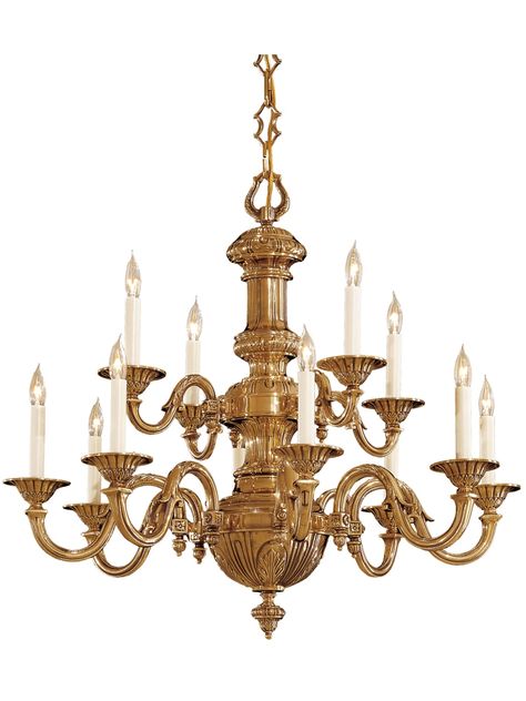 English Georgian 12 Light Chandelier In Classic Brass Finish | House of Antique Hardware Antique Chandelier Vintage Chandeliers, Victorian Chandelier, Vintage Brass Chandelier, Chandelier Antique, Period Lighting, Candle Style Chandelier, Antique Chandelier, Traditional Chandelier, Drum Chandelier