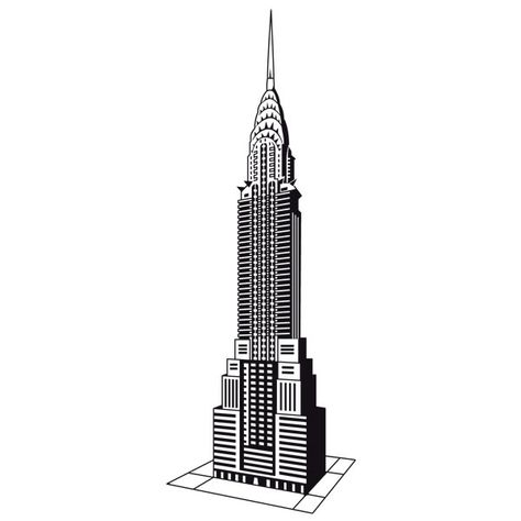 Vinilos Decorativos: Chrysler Building Chrysler Building, Burj Khalifa, Building