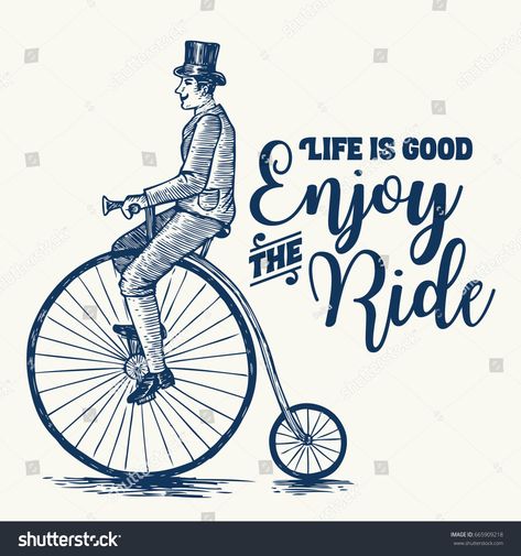 Bicycle Vector, Penny Farthing Bicycle, Tattoo Catalog, Bicycle Illustration, Bicycle Tattoo, Victorian Men, Victorian Man, Penny Farthing, Bicycle Art