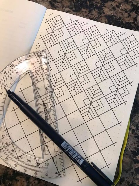 Graph Paper Art, Dot Journals, Bujo Ideas, Bullet Journal Writing, Bullet Journal Art, Journal Layout, Bullet Journal Inspo, Bullet Journal Doodles, Journal Doodles