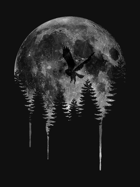 Dear Night Owl,  As the sun retires after the dusk, The nature sleeps on the earth crust, The night glistens in moonlit dawn, My dear night owl doesn’t even yawn, Are you the keeper of the nature’s treasure?  Or in the calm of night you are leaving or leisure?   #tshirt #moon #night #owl #nature #adventure #outdoors #wanderlust #forest #spiritual #spirit #moonlight #pines #whattowear Night Owl Aesthetic, Earth Crust, Owl Aesthetic, Club Aesthetics, Pin Wall, Night Tattoo, Owl Silhouette, Earth Tattoo, Owl Graphic