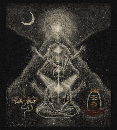 Cosmic Shiva, Mera Krishna, Bhagwan Shiv, Cool Black Wallpaper, Indian Goddess Kali, Tantra Art, Composition Painting, Shiv Shakti, Pictures Of Shiva