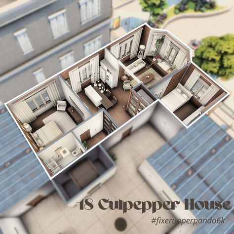 Ix Landgraab Sims 4 Layout, 17 Culpepper House Sims 4 Layout, Culpepper Apartment Sims 4, Sims 4 San Myshuno Apartment Layout, Landgraab Apartment Sims 4, 20 Culpepper House Layout, 20 Culpepper House Sims 4, Sims 4 Apartment Floor Plan, 19 Culpepper House Sims 4