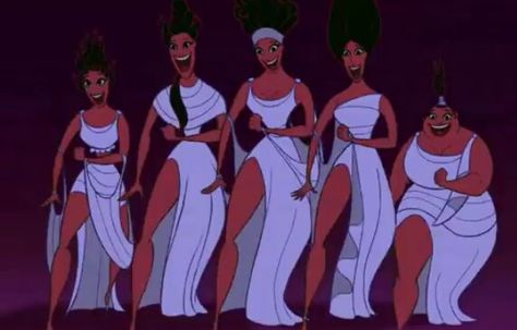 Terpischore, Clio, Calliope, Melpomene, and Thalia. #muses #Hercules The Muses Costume, Hercules Muses Costume, Muses Hercules, Clio Muse, Hercules Muses, Hercules Costume, Disney's Hercules, Trixie Tang, Greek Ideas