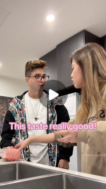 👦🏻Nick and Carrie👧🏻 on Instagram: "Eating hand soap prank 🤪🧒🏻🤣 #reels #reelsinstagram #cute #couple #comedy #relationships" Nick And Carrie, Couple Comedy, Couple Pranks, May 13, Hand Soap, Carry On, Soap, On Instagram, Instagram