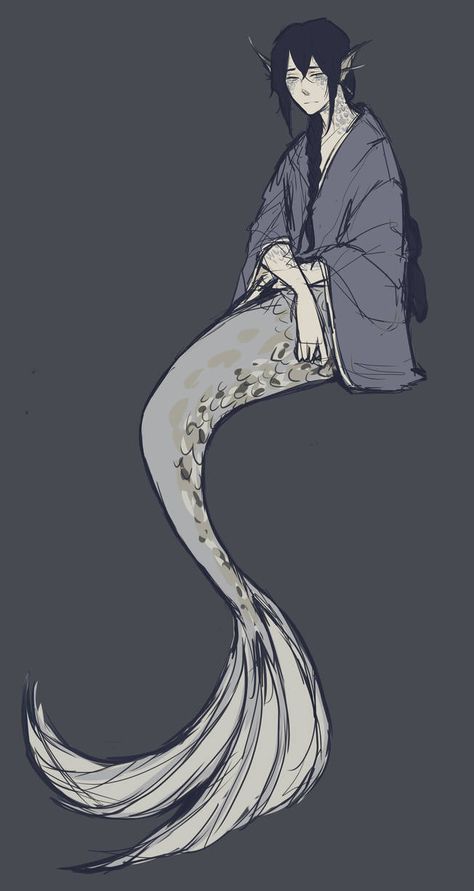 Merman Kohaku by Matryoshka-Ruth on DeviantArt X Male Reader, My Precious, I Saw, Deviantart, One Piece