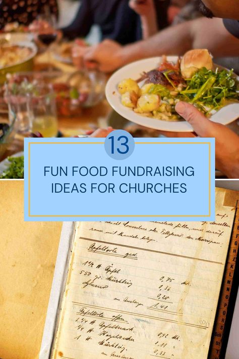 Looking to raise funds for your church in a tasty way? Explore these 13 creative food fundraising ideas designed to inspire community engagement and participation. From organizing community dinners that promote fellowship to creating a handwritten recipe book filled with cherished dishes and reflections, these suggestions will help elevate your church's fundraising efforts. Whether you're planning a bake sale or a potluck event, these strategies aim to enhance involvement and boost donations, ensuring your congregation comes together for a good cause! Food Ministry Ideas, Fundraising Ideas For Church, Food Fundraising Ideas, Food Sale Ideas, Fundraiser Food, Church Fellowship, Church Fundraisers, Charity Fund, Breakfast Bagel