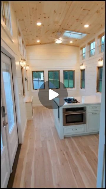 Timbercraft Tiny Homes on Instagram: "Could you call this home? 💭🏡" Tiny Home Essentials, Guest Cottage Interiors, Inside Tiny Houses Interiors, Small House Layout 1 Bedroom, Small Tiny House Ideas, Tiny Homes Interior, Tiny Home Kitchen, Small Cabin Plan, Diy Tiny Home