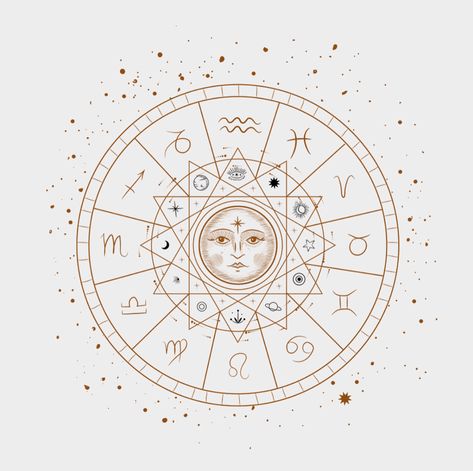 Lunar Witch, Zodiac Wheel, Zodiac Sign Tattoos, Wheel Art, Astrology Art, Astrology Chart, Moon Cycles, Tarot Card Meanings, Natal Charts