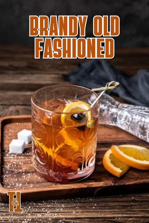 Level up the sophistication of your Old Fashioned with a brandy base to make a Brandy Old Fashioned. Brandy Old Fashioned, Old Fashioned Recipe, Cozy Drinks, Winter Cocktails, Orange Soda, Angostura Bitters, Old Fashioned Recipes, Serving Drinks, Old Fashioned Glass