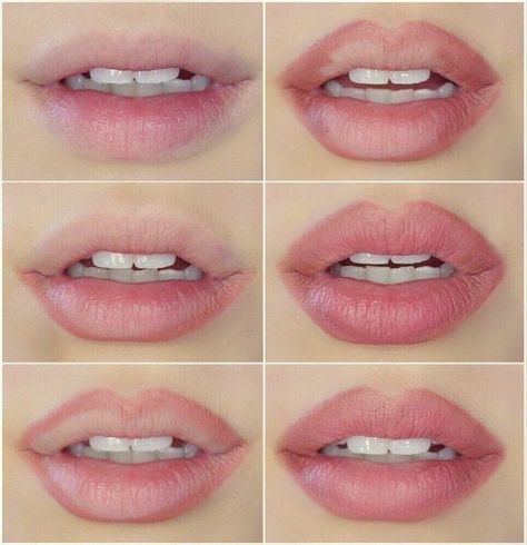 Natural Makeup For Blondes, Natural Makeup For Teens, Make Up Diy, Natural Pink Lips, Permanente Make-up, Pink Lips Makeup, Natural Makeup For Brown Eyes, Lip Tutorial, Natural Makeup Tutorial