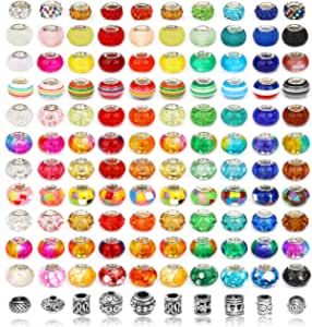 Bracelets Making, Rhinestone Crafts, Diy Armband, Craft Beads, Diy Charm Bracelet, Random Colors, Earring Making, Bracelets Diy, Large Hole Beads